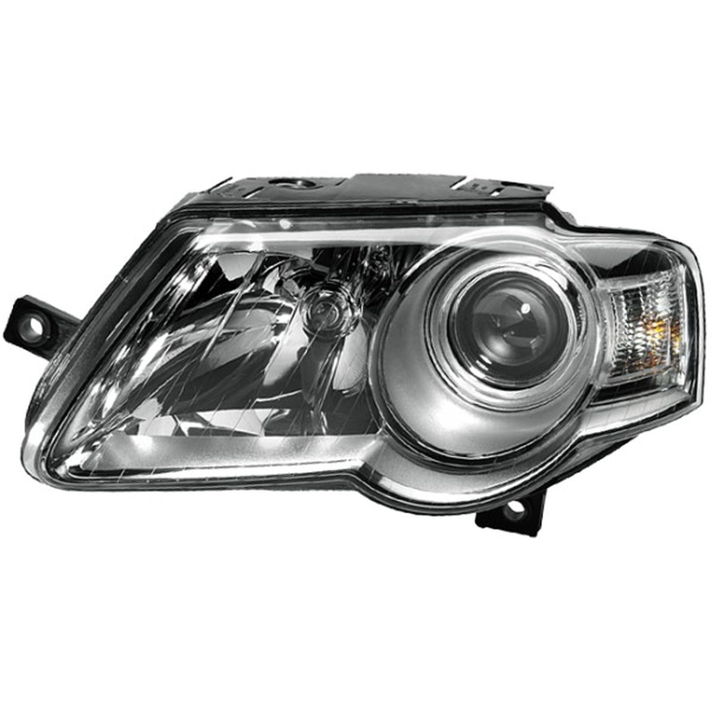 HELLA Halogen Headlight Unit - Right - 1LL247014-041