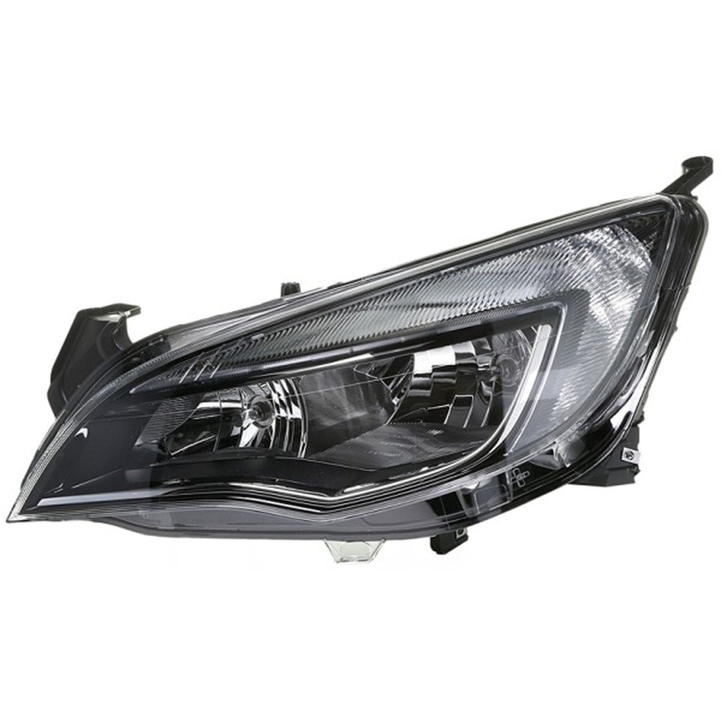 HELLA Halogen Headlight Unit - Left - 1LG010011-691
