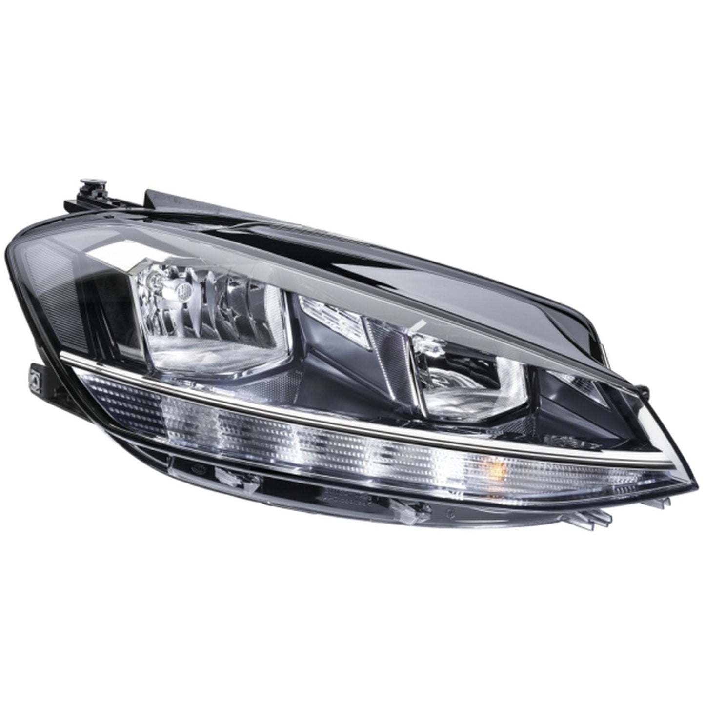 HELLA Halogen Headlight Unit - Right - 1LB013924-041