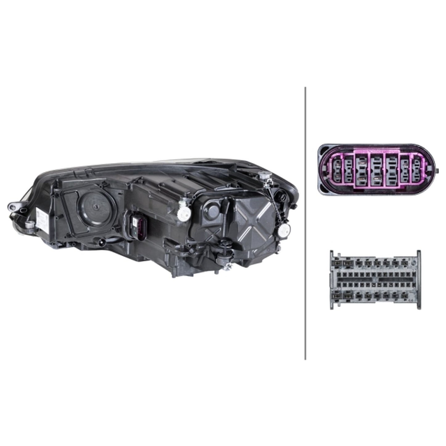 HELLA LED Headlight Unit - Right - 1LX013924-321