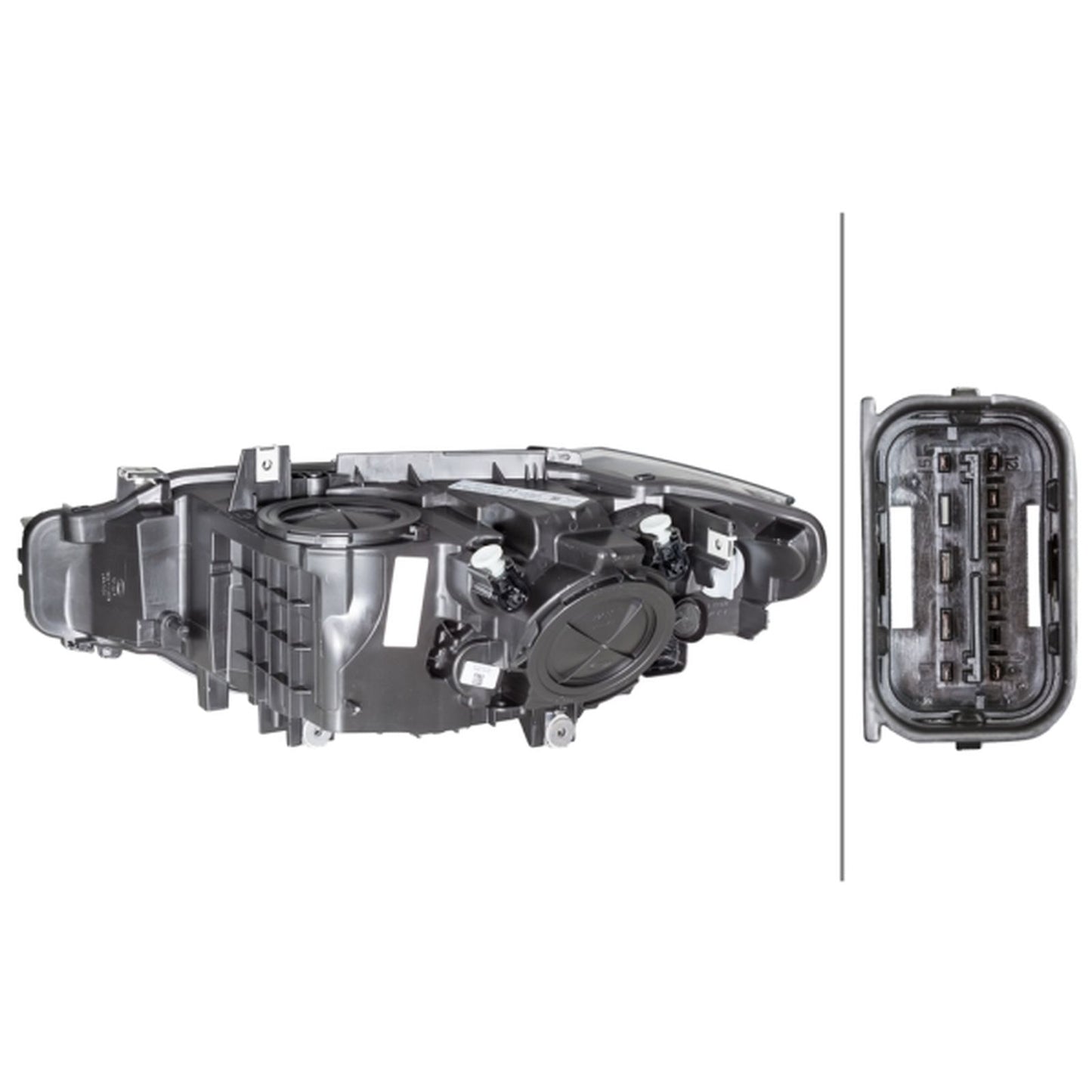 HELLA Halogen Headlight Unit - Right - 1LJ354983-041