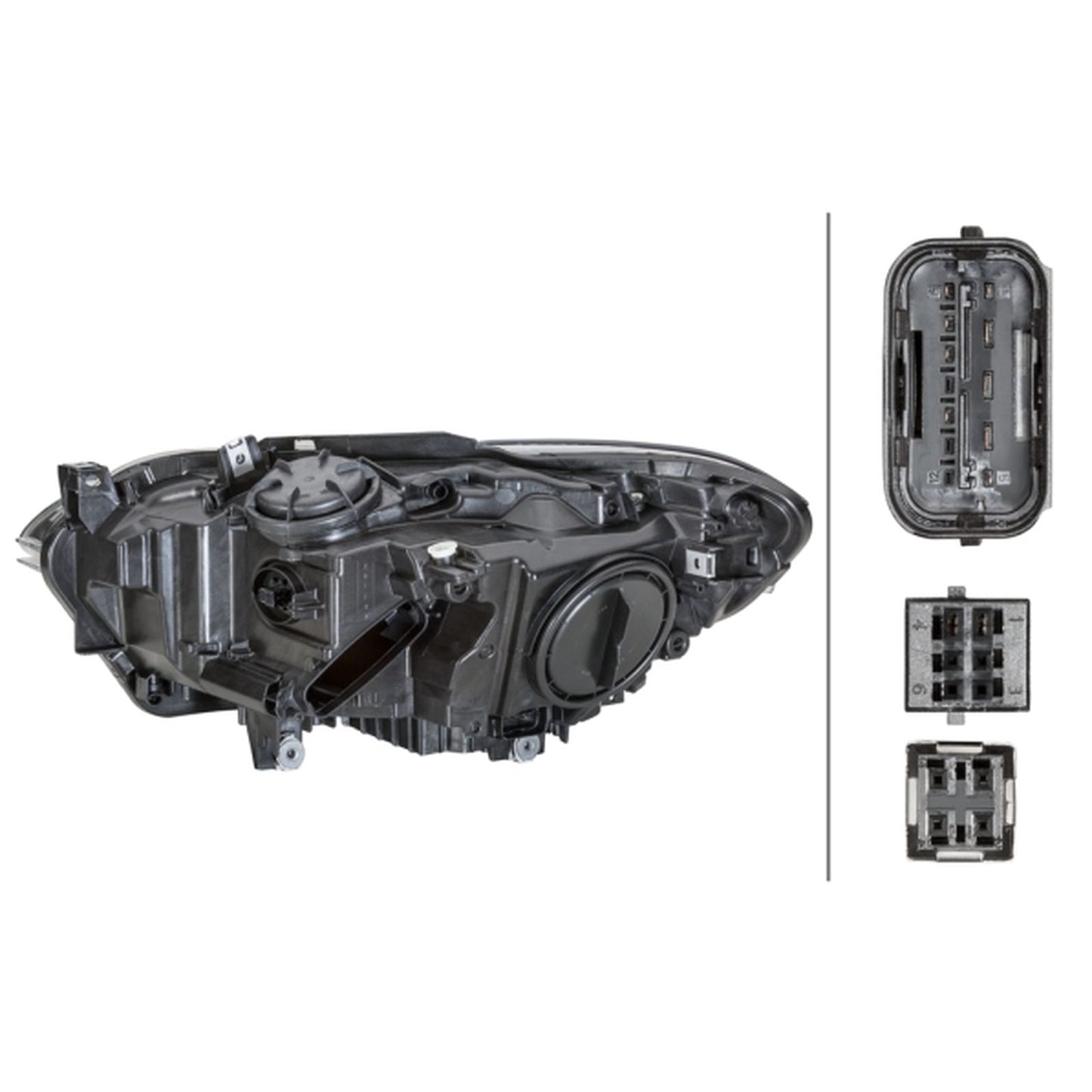 HELLA LED Headlight Unit - Right - 1ZS010741-681