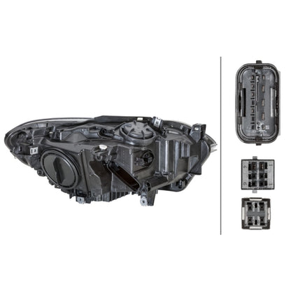 HELLA LED Headlight Unit - Left - 1ZS010741-671