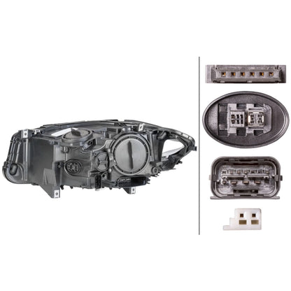 HELLA LED Headlight Unit - Right - 1ZS010131-641