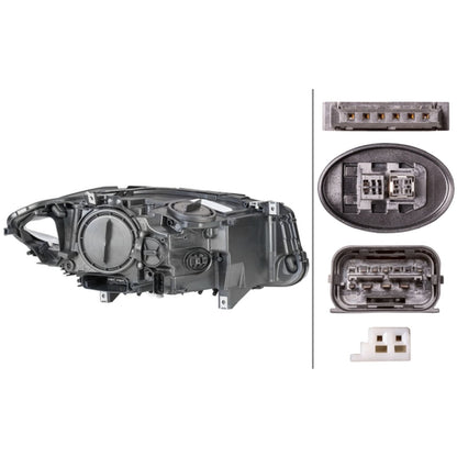 HELLA LED Headlight Unit - Left - 1ZS010131-631