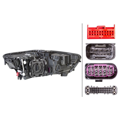 HELLA LED Headlight Unit - Left - 1LX012976-131