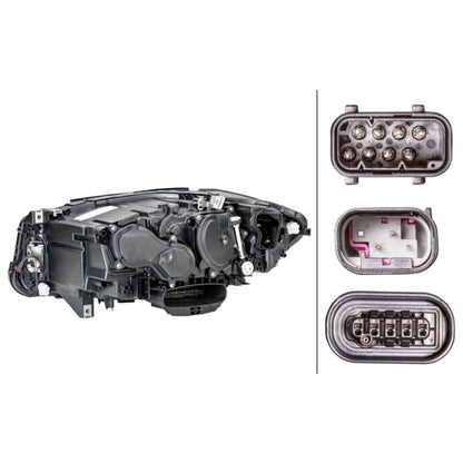 HELLA LED Headlight Unit - Right - 1LX011072-941