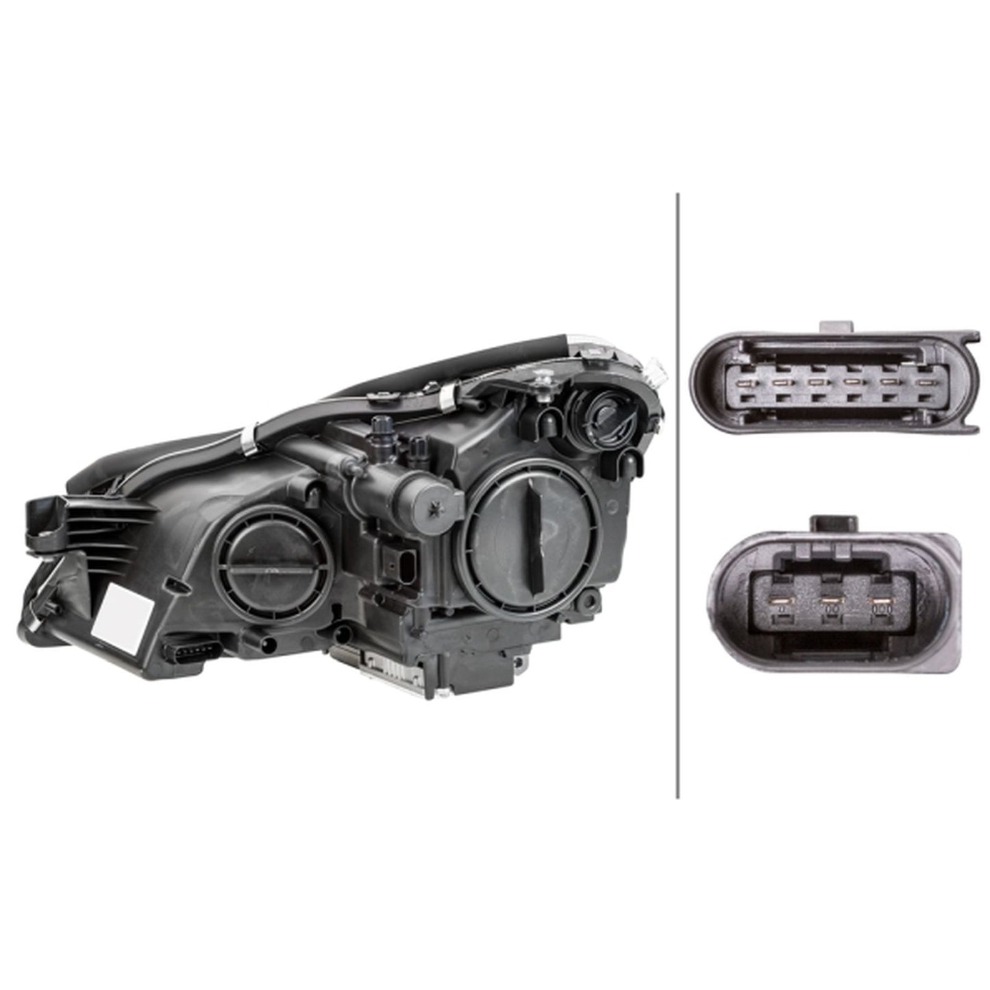 HELLA Halogen Headlight Unit - Right - 1LS008821-341