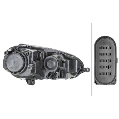 HELLA Halogen Headlight Unit - Left - 1LG247007-591