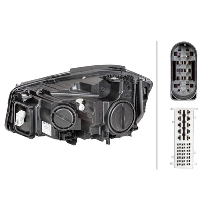 HELLA LED Headlight Unit - Right - 1ZT010818-481