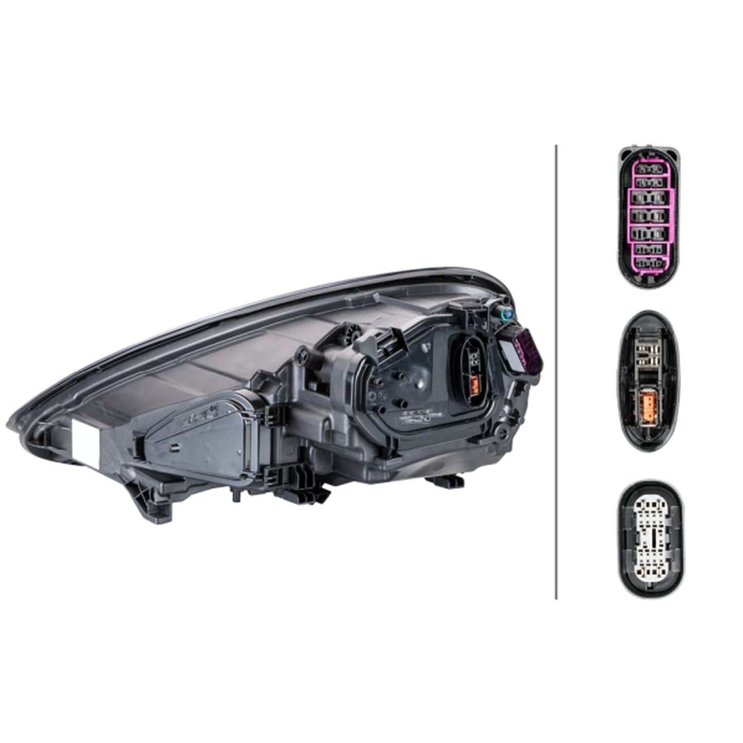 HELLA LED Headlight Unit - Right - 1ZT011099-521