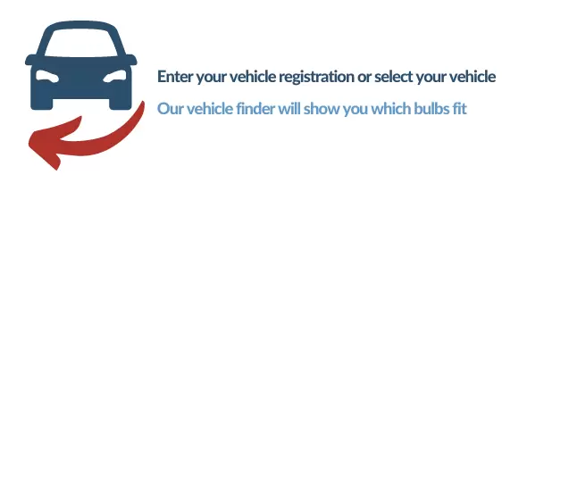 Enter your vehicle registration or select your vehicle