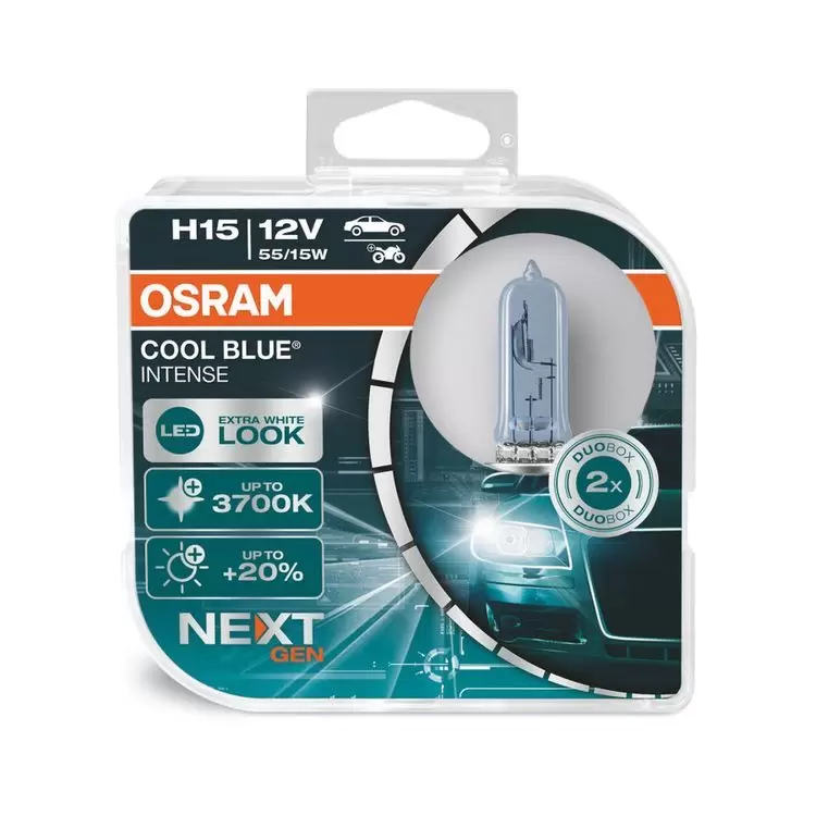 H4 Osram Night Breaker 200 (Pair) & LED side light bulbs