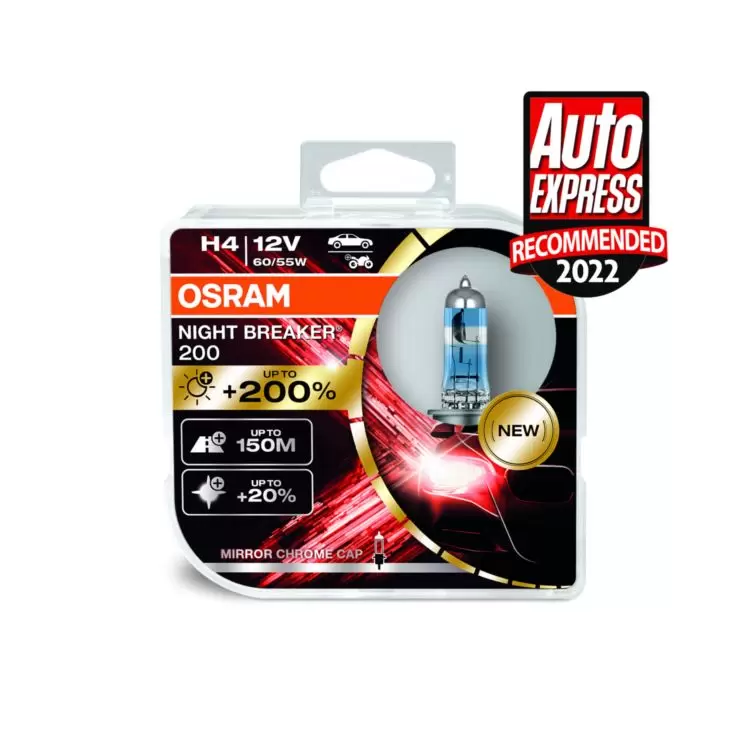 OSRAM NIGHT BREAKER 200 H7 The brightest road legal halogen automotive  light INSTALLATION AND TEST 