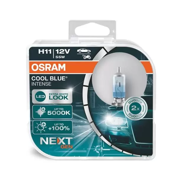 OSRAM Cool Blue Intense Next Gen H11 Car Headlight Bulbs | PowerBulbs UK