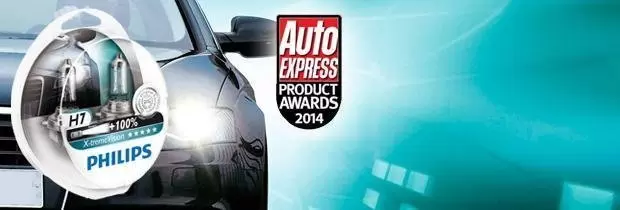 Philips win Auto Express headlamp bulb of 2014!