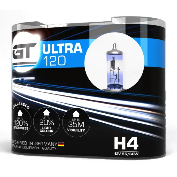 Ultra +120% 9003 (HB2/H4) (Twin x2)