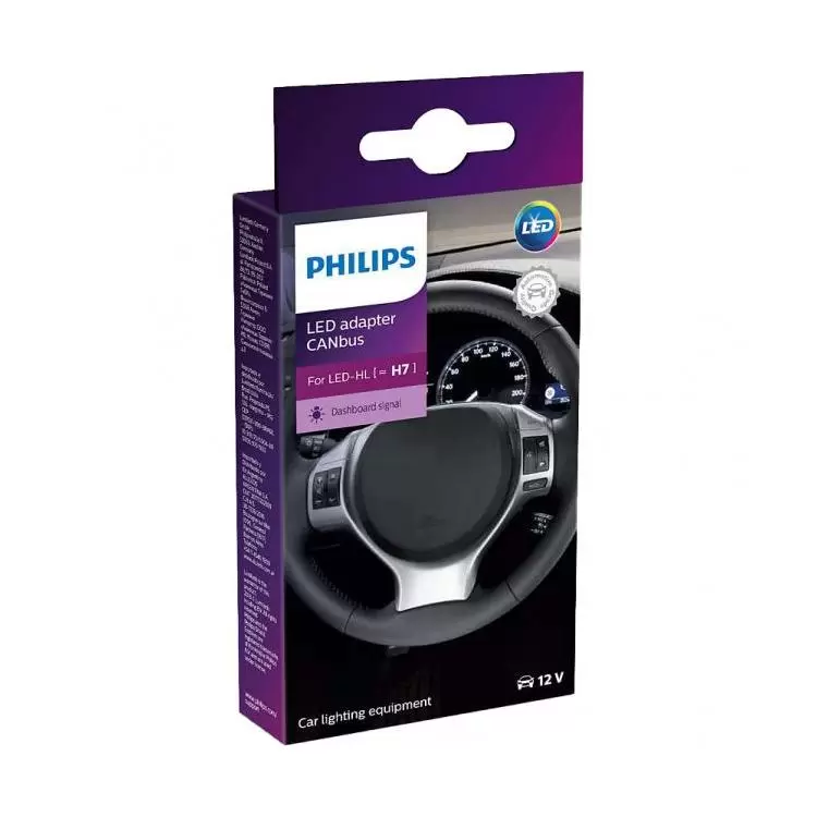 Philips LED Headlight Canbus Adapter H7 (Twin) | PowerBulbs