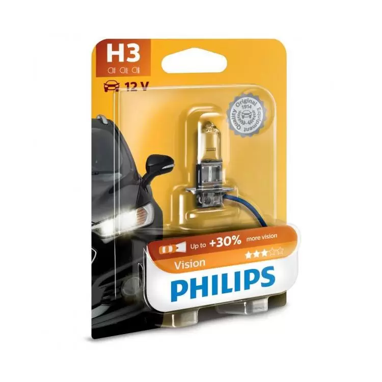 Philips Vision H3, Single Headlight Bulb