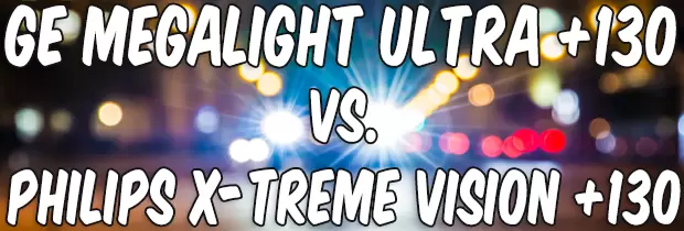 Philips RacingVision vs Philips X-treme Vision +130 Car Headlight Bulbs