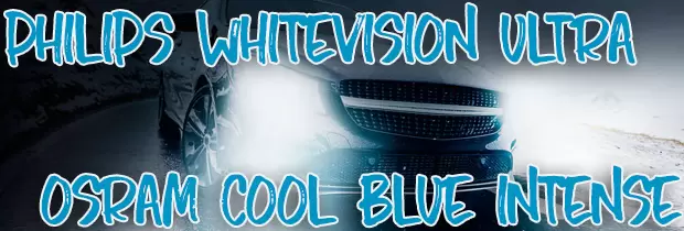 Philips White Vision VS Osram Cool Blue Intense 💡Prueba W5W T10