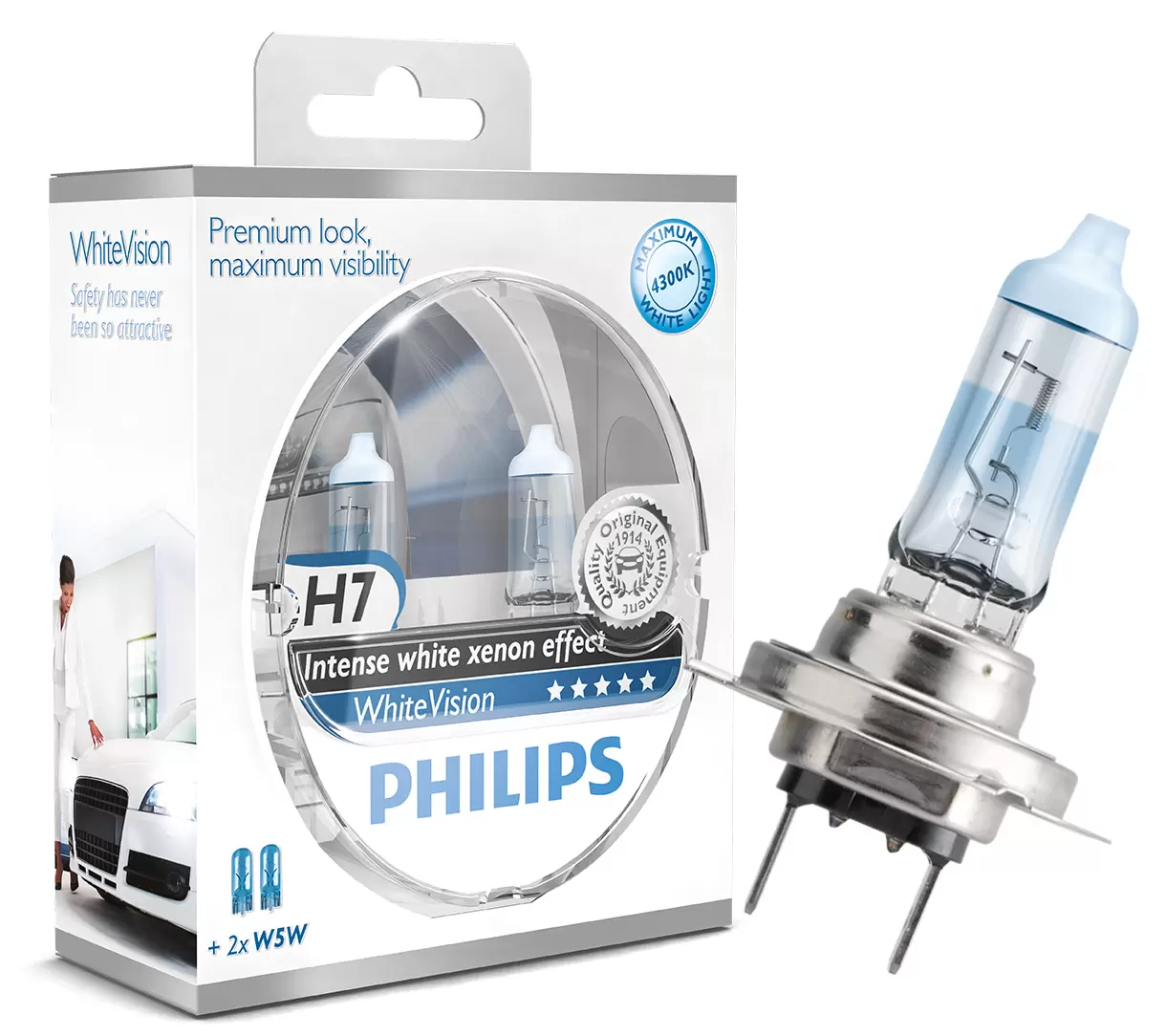 Philips WhiteVision Vs. Philips Blue Vision Ultra