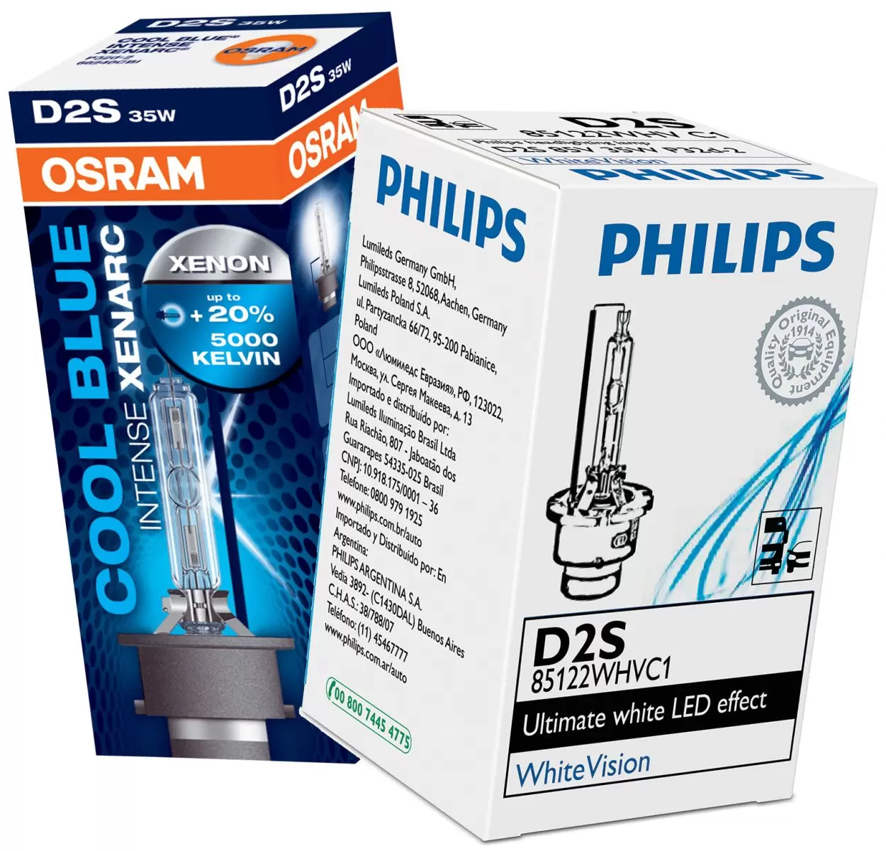 D1S OSRAM Cool Blue Intense Xenarc 35W 5000K Xenon HID Bulb