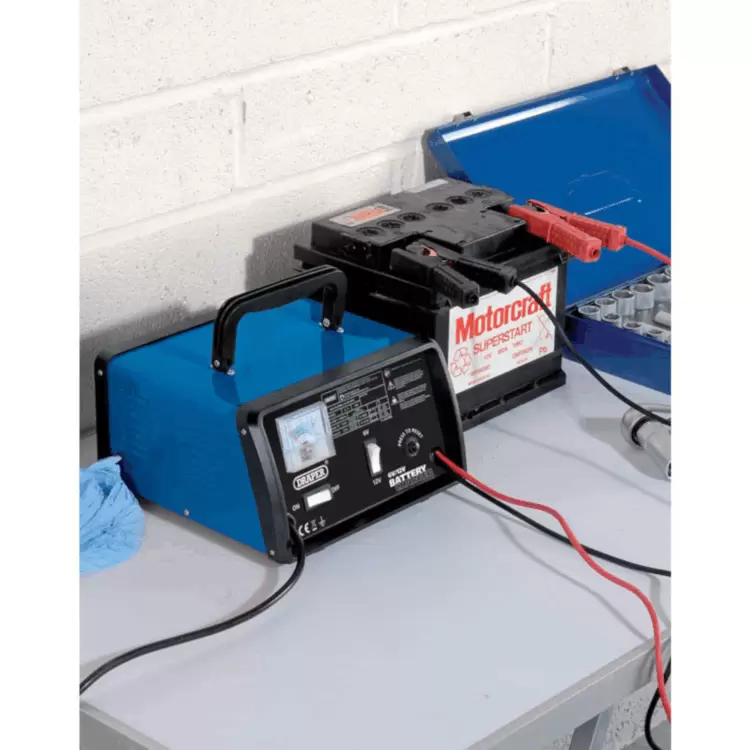 Draper car battery charger sales