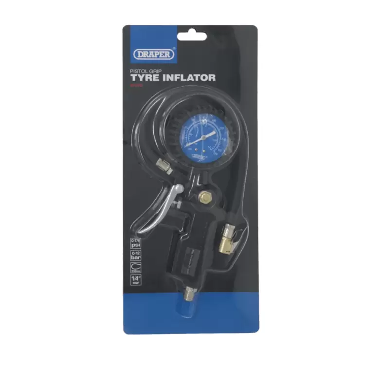 Draper tyre inflator sales
