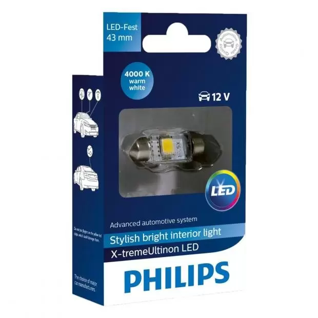 12V C5W 239 Ampoule LED premium, RW239CBLED