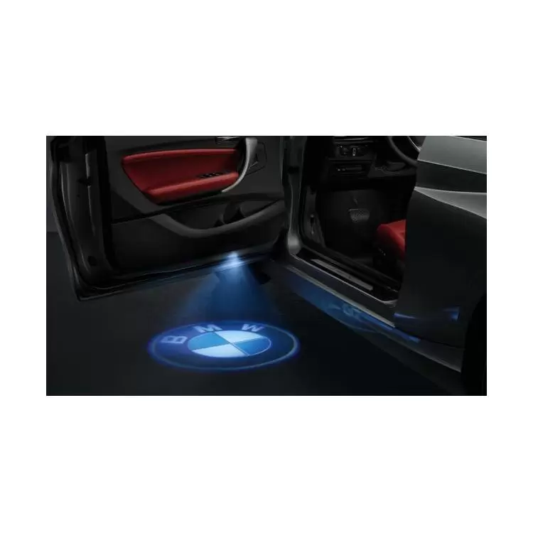 BMW LED Logo Door Light Projectors | Twin Puddle Light | PowerBulbs CA