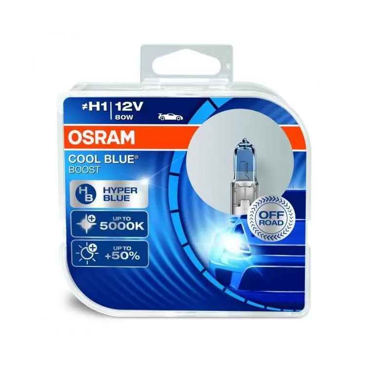 Osram H11 Cool Blue Boost Headlight Halogen Bulbs | 62211CBB | Pack of 2