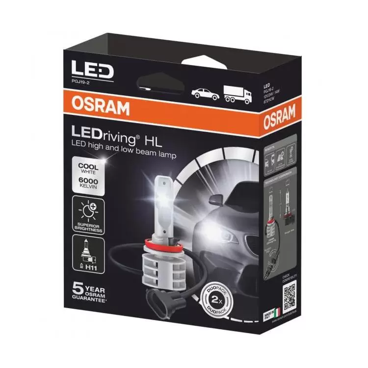 OSRAM HL (Next Generation) LED Car Headlight Bulbs | PowerBulbs US