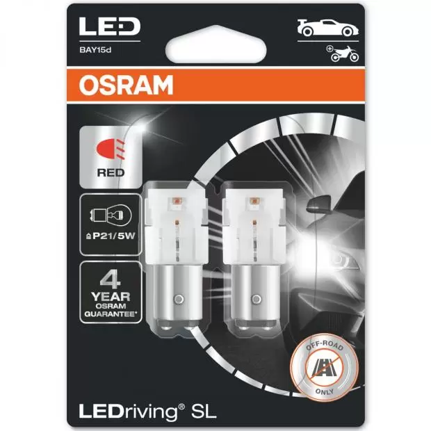 LEDriving SL LED P21/5W Red (Twin)