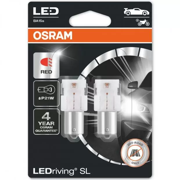 LEDriving SL LED P21W Red (Twin)