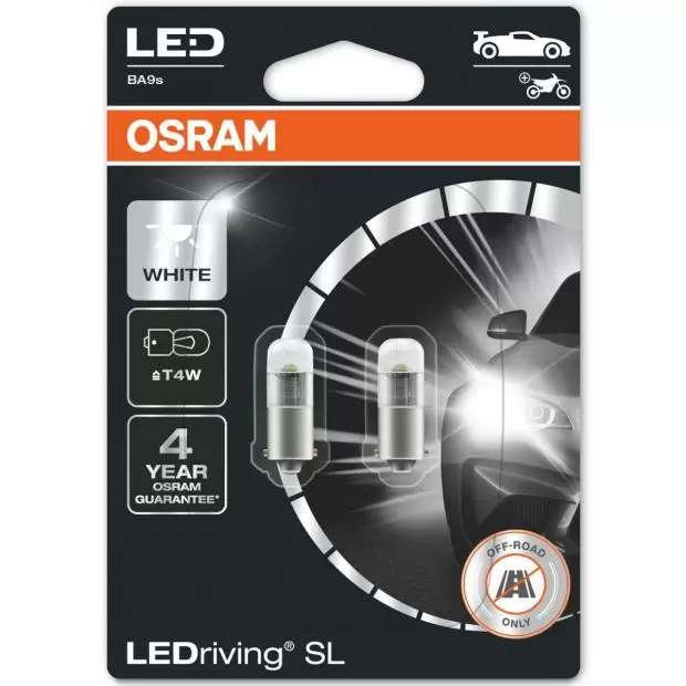 LEDriving SL LED T4W 6000K Cool White (Twin)