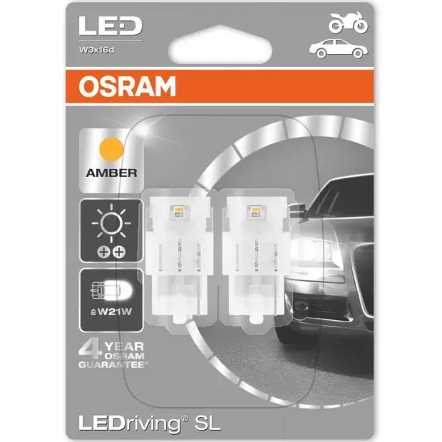 LEDriving SL LED W21W Amber (Twin)