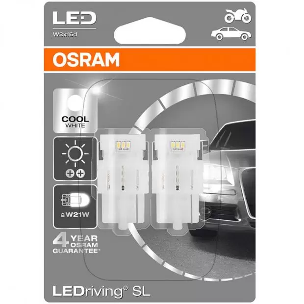 LEDriving SL LED W21W 6000K Cool White (Twin)