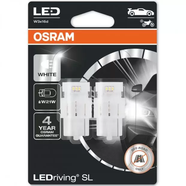 LEDriving SL LED W21W 6000K Cool White (Twin)