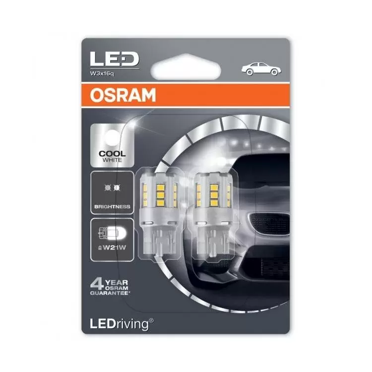 OSRAM LEDriving W21W Cool White 6000K (Twin) | PowerBulbs UK
