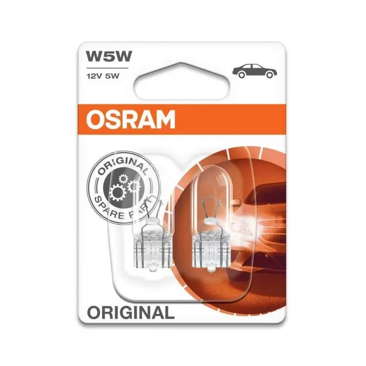 OSRAM W5W Sidelight Bulbs (Twin)