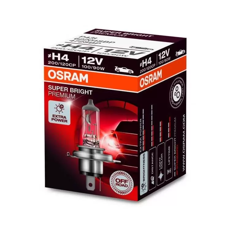 Osram H15 Original Standard OEM Headlight Halogen Bulb | 64176 | Pack of 1