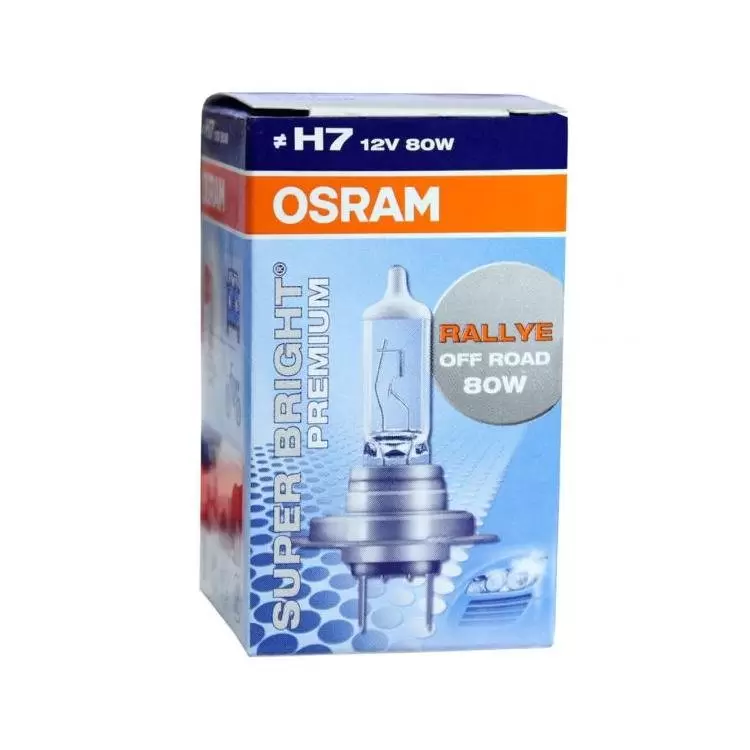 OSRAM Super Bright Premium H7 Headlight Bulb PowerBulbs