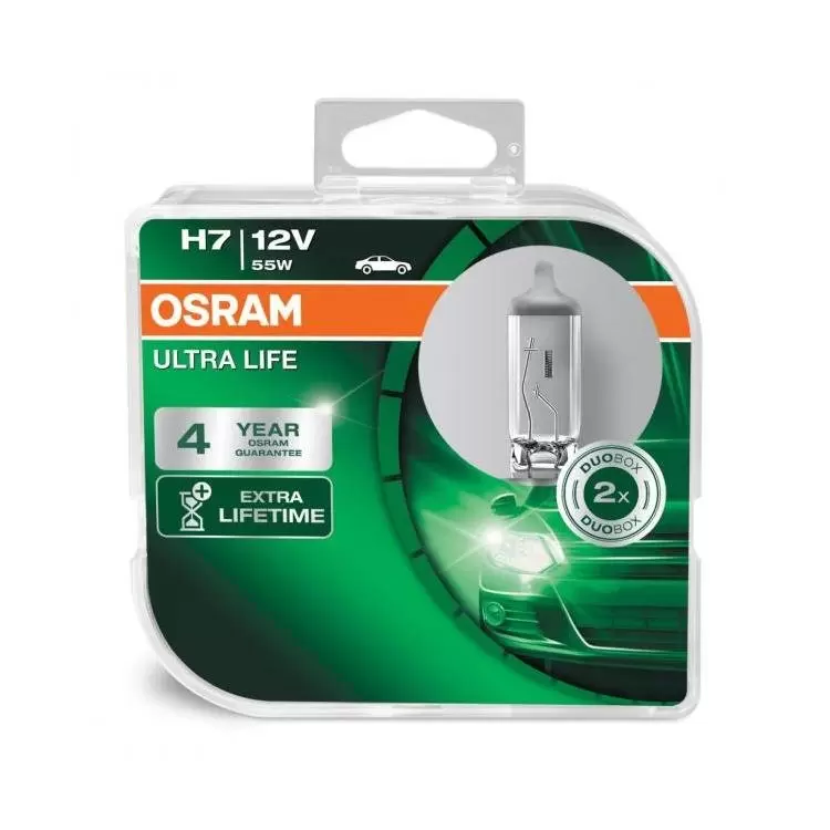 H7 OSRAM Ultra Life Car Headlight Bulb