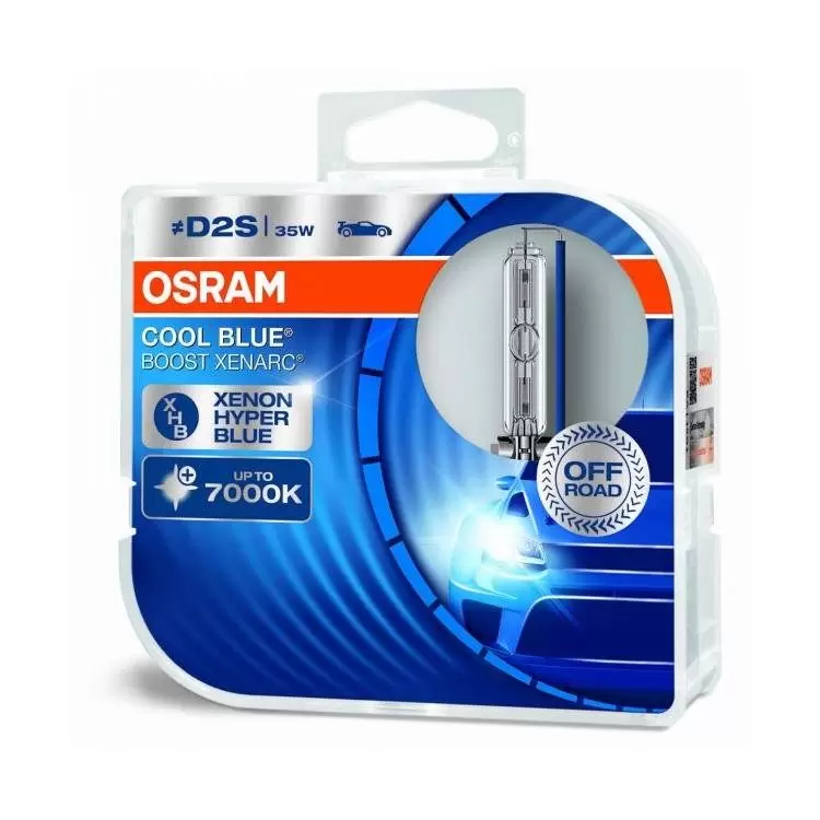 Osram XENARC Cool Blue Boost D2S 66240CBB-HCB Xenon 7000K Twin