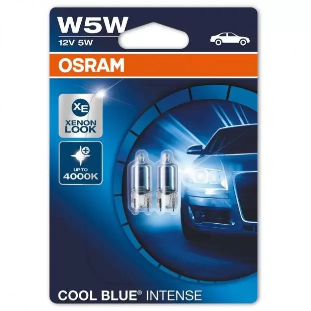 Cool Blue Intense W5W (Twin)