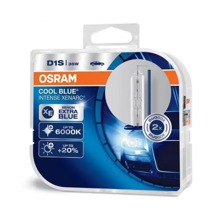 OSRAM ORIGINAL COOL BLUE XENARC BULB D1S (gas discharge tube) 85V 35W – HnD  Automotive Parts