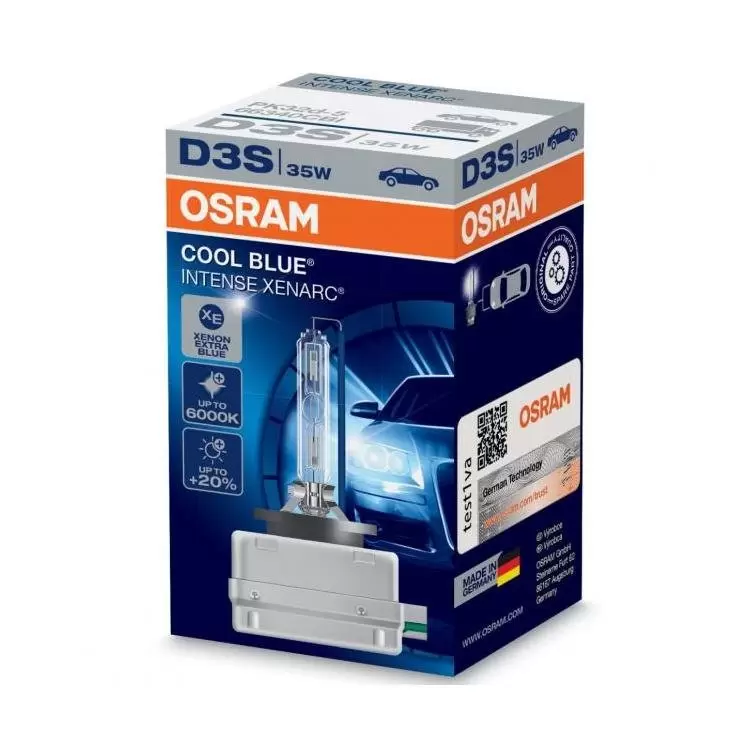 D3S OSRAM Cool Blue Intense Xenarc Next Gen 35W 6200K