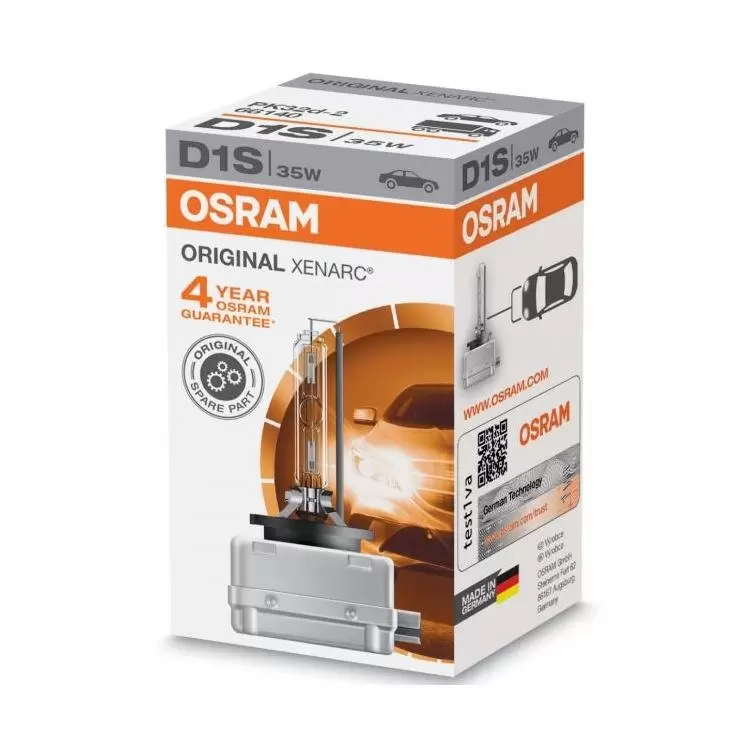 OSRAM Xenarc D1S Xenon HID Headlight Bulbs