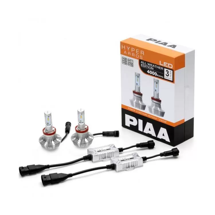 HE906 120% PIAA Hyper Arros H11 Car Replacement Headlights Bulbs Twin Pack